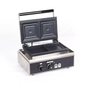 Guangdong Hot Sell Gas <span class=keywords><strong>Panini</strong></span> Press avec plaques antiadhésives Sandwich Press Grill Maker - Product Image 1