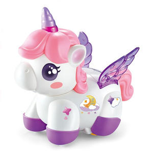 DWI-<span class=keywords><strong>Robot</strong></span> <span class=keywords><strong>Licorne</strong></span> Électrique Éducatif, <span class=keywords><strong>Jouet</strong></span> avec Musique et Lumière, <span class=keywords><strong>Jouet</strong></span> Animal Mignon pour Enfant - Product Image 5