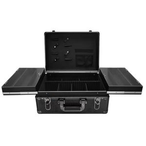 Portable Convenience Barber Travel Suit with <b>Lock</b> Aluminum Brief Carrying Barber - Product Image 2