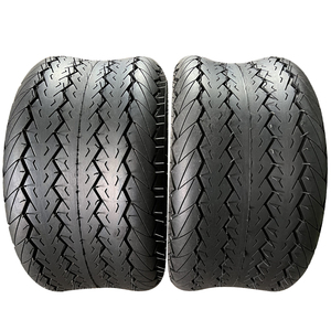 Rubber Caster <b>Wheel</b> Flat Type Hard Tread Wear Resistant 18X8.50-8 Golf Cart Tire 4PR 6PR 8PR <b>Replacement</b> Tyre - Product Image 4