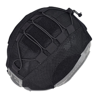 Casque tactique à aérations courtes, sécurité moto, extérieur, en aramide, couvre-casque rapide intégral