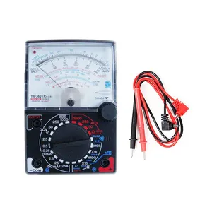 Buzz AC DC Volt Ohm akım testi ile YX-360E-L-B Pointer analog multimetre Analog metre elektrik çoklu test cihazı