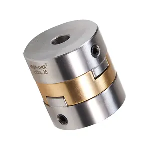 Coup-Link Klem As Setscrew Coupler Roestvrij Staal Koperen Koppeling Oldham Koppeling Voor Servomotor Servomotor