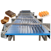 Machine à rouleaux suisse automatique pour gâteau en couches Machine à rouleaux suisses pour gâteau au chocolat