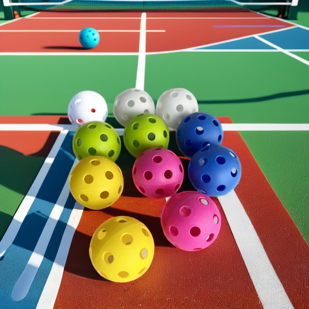 MOGOLD B USAPA Approved 26-Hole PE Pickleball Equipment Customizable Logo Durable Indoor Sport Entertainment Popular Wholesale