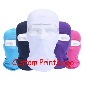 Balaclava Wholesale 25colors Multi-color Masks Headwear Silk Customise Balaclava For Motorcycle
