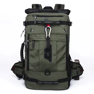 Mochila Bolsa DE EQUIPAJE DE VIAJE Grande Impermeable Resistente al desgaste Casual Exterior Durable Viaje de negocios Llevar en mochila para computadora portátil