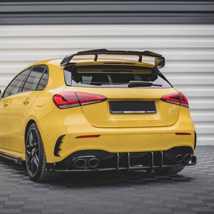 Spoiler arrière Mercedes-Benz en matériau PP pour Classe A W177 A35 A45 AMG, modification du pare-chocs arrière - Product Image 2