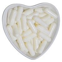 Capsules vides HPMC vertes et blanches en stock dans l'entrepôt, impression de logo prise en charge, capsules vides végétales HPMC