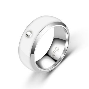 Anillos De Hombre Acero Inoxidable Stainless Steel <b>Ring</b> NFC Smart Finger <b>Ring</b> Stainless Steel Women Men <b>Couples</b> <b>Ring</b> - Product Image 4