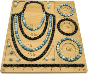 Wooden <strong>Bead</strong> <strong>Board</strong> Jewelry Bamboo Beading <strong>Board</strong> for Bracelet Making Bracelet <strong>Bead</strong> <strong>Board</strong> - Product Image 6