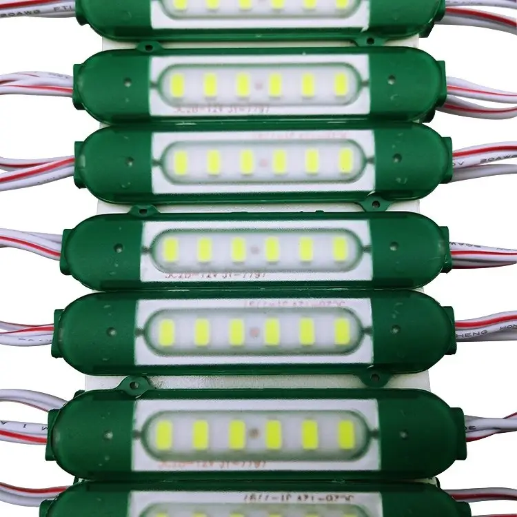 フルカラー5730防水12vCOBディスプレイモジュールライト6チップLedバックライト広告文字照明LEDモジュール