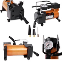 Cric hydraulique électrique 3 en 1 pour voiture, 1-10t, 12V, cric en acier avec pompe à air et clé à choc électrique