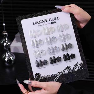 Wholesale 12 Colors UV LED Soak Off Gel Nail Polish Set <b>Sequin</b> Black Long Lasting TPO Free Nail Gel - Product Image 6