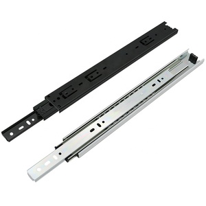 HVPAL45KG Glissières de tiroir à roulement à billes à usage intensif 3 sections 8-40 pouces à encliqueter | <span class=keywords><strong>Quincaillerie</strong></span> pour meubles d'armoire - Product Image 1