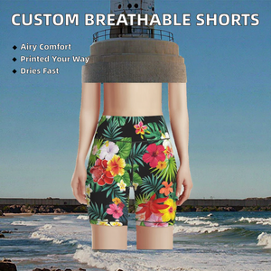 Shorts à cordon de serrage personnalisés de haute qualité, impression par sublimation, nouvelle mode, respirants, écologiques, fabriqués au Pakistan - Product Image 2