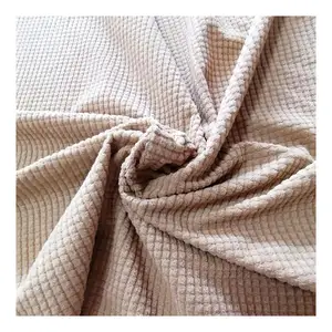 Free Sample 100% Polyester Eyelet Microfiber Birdeye Mesh Plain Velvet Cut Pile Fabric