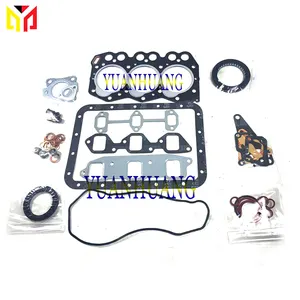 Kit de juntas para motor Yanmar diesel, conjunto completo de juntas com cabeça de cilindro 3TNE66 comum