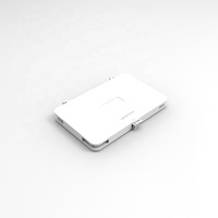 Tray Sambungan Serat Optik Bahan ABS dengan 12/24 Port, Tutup Snap-In, Dapat Ditumpuk untuk Penggunaan FTTH
