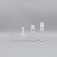 Nouvelle bouteille pulvérisateur en plastique, disponible en tailles de 10 ml, 15 ml, 20 ml, 25 ml, avec fonction rotative.