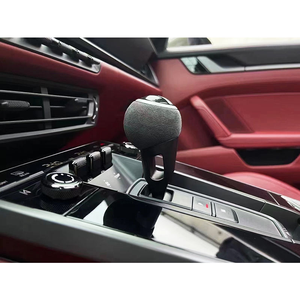 Pommeau de levier de vitesse en Alcantara pour Porsche 911 992 Carrera 2020-2025 – Pièces de modification du levier de commande central - Product Image 2