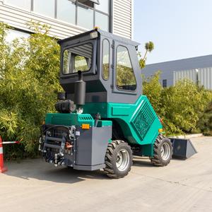 Loader Mini Skid Steer Roda Kecil Tahun 2025 untuk Penggunaan Kebun dan Pertanian, Produsen Cina, Penjualan Laris - Product Image 3