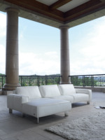 Ensemble de canapés d'angle de haute qualité, style nordique moderne minimaliste, pour villa et salon, avec couleurs et dimensions personnalisées