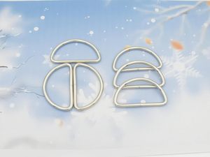 Accesorios de Agarre para Bolso con Diseño de Cabeza de Gato en Forma de Trapezoide y Anillo de Media Lluna - Product Image 3