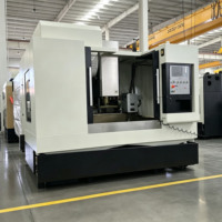 Centro de Mecanizado Vertical VMC1160 Fanuc BT40 con Husillo de Bola sin Holgura, 2s ATC, 24 Herramientas, 1100x600x600mm, Alta Precisión