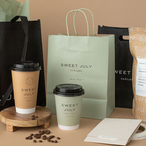 8Oz 12Oz 16Oz 20Oz biodegradable desechable café Etiopía cartón Individual Doble paredes taza de papel de café con tapa personalizada - Product Image 2