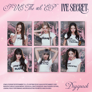 อัลบั้มต้นฉบับภาษาเกาหลี IVE - IVE SECRET (Digipack Ver.) - Product Image 1