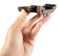 Adaptateur de base interchangeable 3 emplacements en alliage d'aluminium, plaque universelle pour trépied, dégagement rapide, léger, sécurité, tir, chasse, Arca
