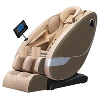 LEERCON Vente Flash Fauteuil de Massage Airbag 3D Zéro Gravité, Chaise de Massage 4D Corps Entier à Prix Réduit