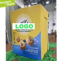 Backdrop Foto Booth Video 360° Custom Print, Spinner Foto Booth Video 360°, Latar Belakang Booth Foto, Perlengkapan Booth Pameran Dagang Lainnya