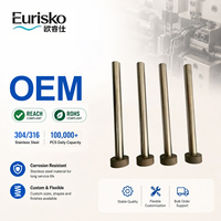 Tige de meulage cylindrique diamantée CNC de précision, haute qualité, personnalisable OEM, 25 mm, pour usinage interne de céramique, fraise sinterisée à liant métallique