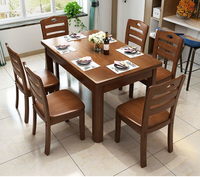 Nouvelles chaises de salle à manger en bois massif de style chinois avec dossiers : simples et luxueuses pour les restaurants chinois