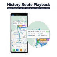 Mini 2Din TK003 Rastreador de vehículos Pantalla IPS Navegación GPS Control remoto Android OS 4G GLONASS GPS Tablero de montaje Vista de pista