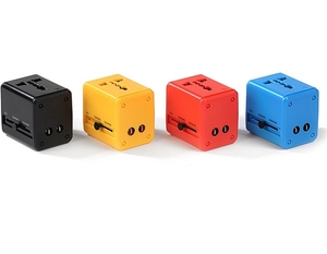 Prezzo <span class=keywords><strong>a</strong></span> buon mercato portatile Multi colorato universale <span class=keywords><strong>adattatore</strong></span> da viaggio con 2 porte USB parete AC <span class=keywords><strong>spina</strong></span> di alimentazione <span class=keywords><strong>adattatore</strong></span> - Product Image 4