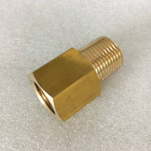 औद्योगिक पीतल का दबाव गेज स्नाइबर, हाइड्रोलिक तेल वायु पानी के लिए स्पंदन डैम्पर - Product Image 2