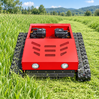 Robot Pemotong Rumput Otomatis dengan Remote Control, Traktor Pemotong Rumput dengan Remote Control, Pengiriman Gratis