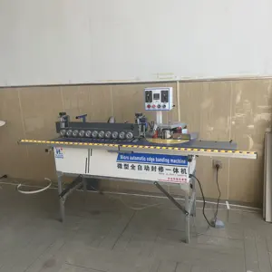 Multifunction woodworking edge banding machine auto edge banner /manual curved and straight edge banding machine