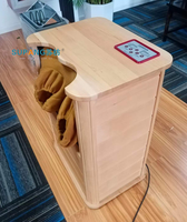 Boîte à sueur portable Offre Spéciale sauna infrarouge lointain Seau de massage en bois Seau de sauna pour les pieds