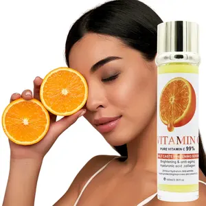 24 Hour Hydration Brightening Aging Defying More Radiant Protecting Repair Sunburn Skin with Pure Vitamin C 99% Customized LOGO