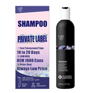 Shampoo violet anti-jaunissement pour cheveux blonds éclaircissés, formule tonifiante <span class=keywords><strong>blond</strong></span> glacé avec pigment noir, huile de noix de coco et aloe vera - Product Image 1
