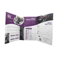 Meilleures ventes : Dossier de présentation promotionnel pour entreprises et cabinets d'avocats, en papier écologique imperméable imprimé UV, de haute qualité