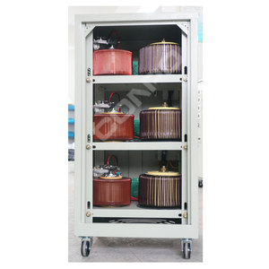 15KVA Servomotor-tipo AC Regulador de voltaje automático estabilizador <span class=keywords><strong>AVR</strong></span> Estabilizador de voltaje 380V/400VA, 220V/230V - Product Image 4