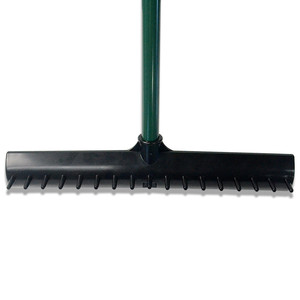 <span class=keywords><strong>Range</strong></span> de conduite Sand Trap Bunker Rake Plastique Noir Longues Dents Courtes Utilisation facile Bunker de golf Râteau de sable - Product Image 3