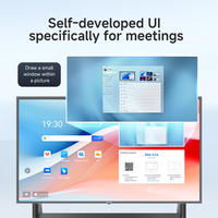 Écran numérique LCD commercial en verre de 55 pouces pour ascenseurs, système Android, moniteur 4K UHD, vente en gros