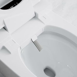 Siège chauffant intelligent pour le marché d'Asie du Sud-Est, en céramique moderne, monobloc, avec écran LED, chauffage instantané, télécommande et fonction lavage - Product Image 4