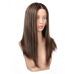 Venta de Fábrica: Pelucas de Cabello Humano Virgen Chino con Frente de Encaje, Base Transparente, Largas, Tallas Pequeñas y Grandes, 150% de Densidad - Product Image 4